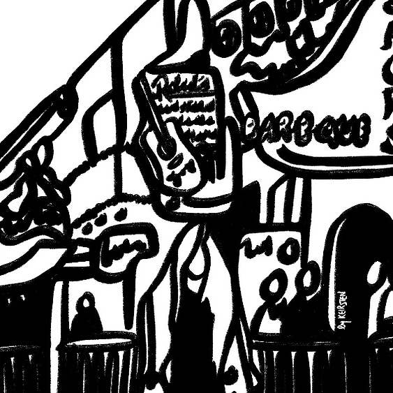 bykeirsten - Wholesale Art Print - Nashville (Broadway)1