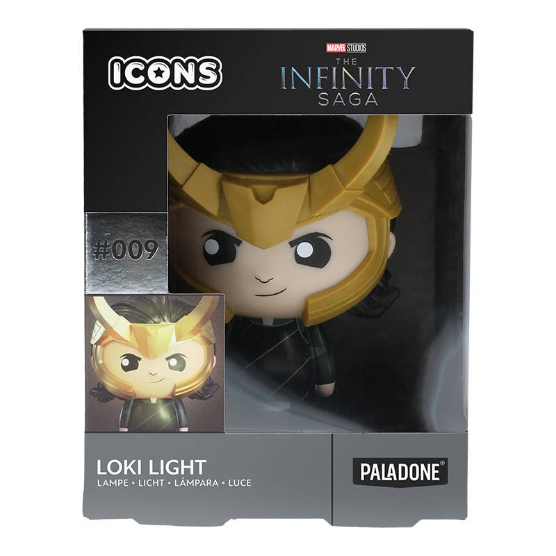 Paladone UK – wholesale Light-up toy – Kids & baby – Marvel Loki Icon Light1