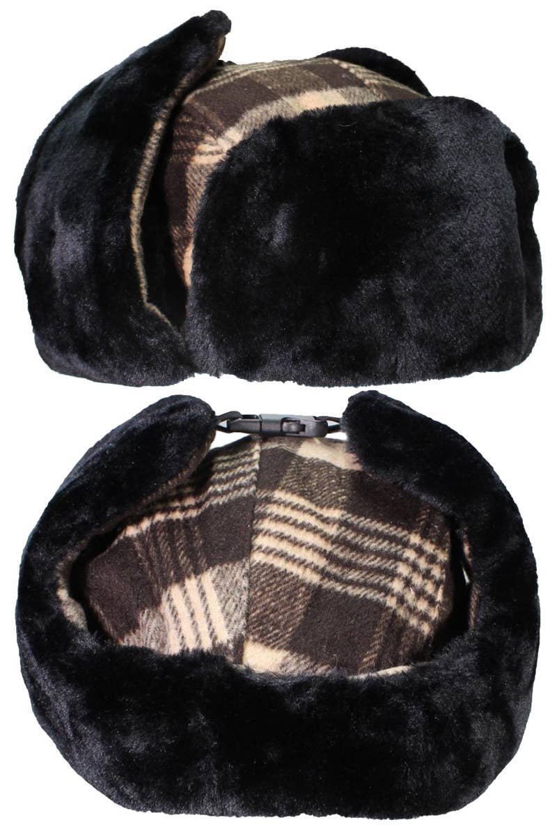 SURTIDO Gorro Glen Plaid con forro de piel térmica de venta al por mayor en Faire9