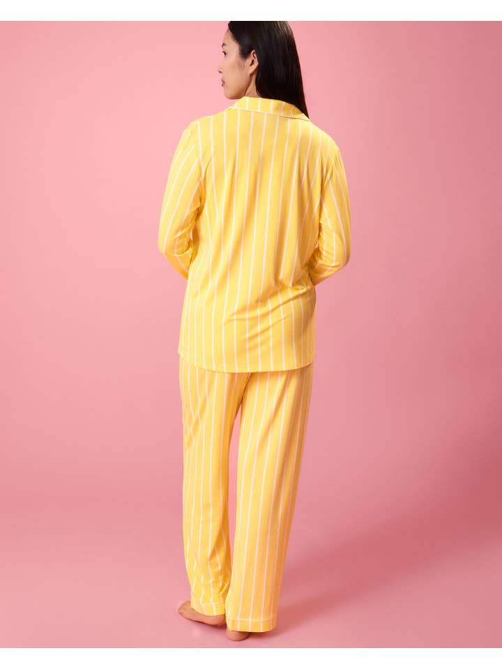 Kindred Bravely - Wholesale Sleepwear Set - Women's - Birthday Colors: Clea Bamboo Long Sleeve Pajama Set5