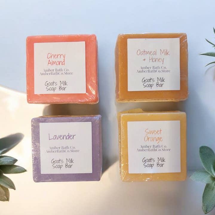 Amber Bath Co - Wholesale Bar Soap - Goat's Milk Soap Bars | 50 Scents3
