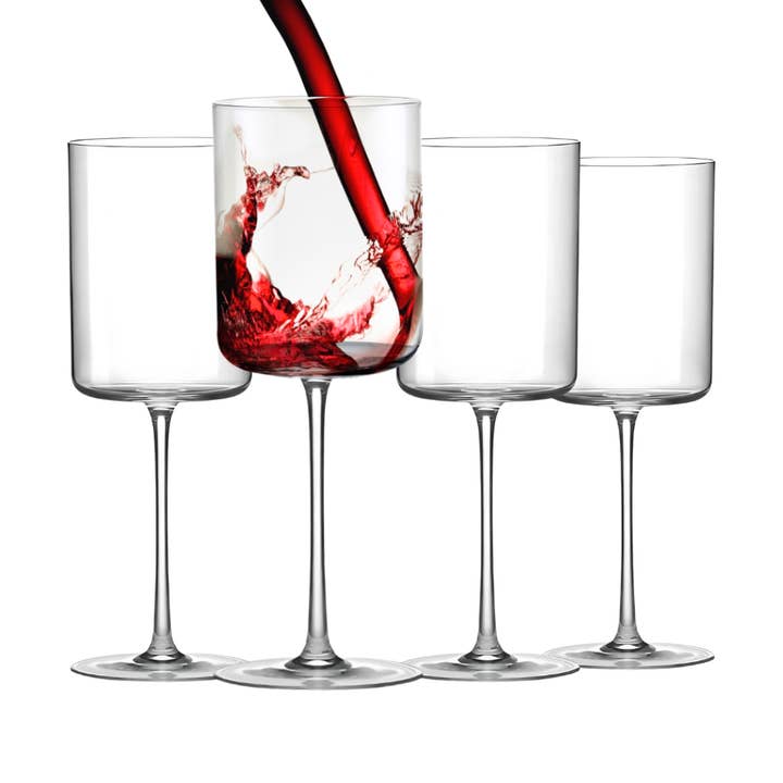 Elegant Crystal Wine Glasses 13oz (1pc) for wholesale by Lemonsoda