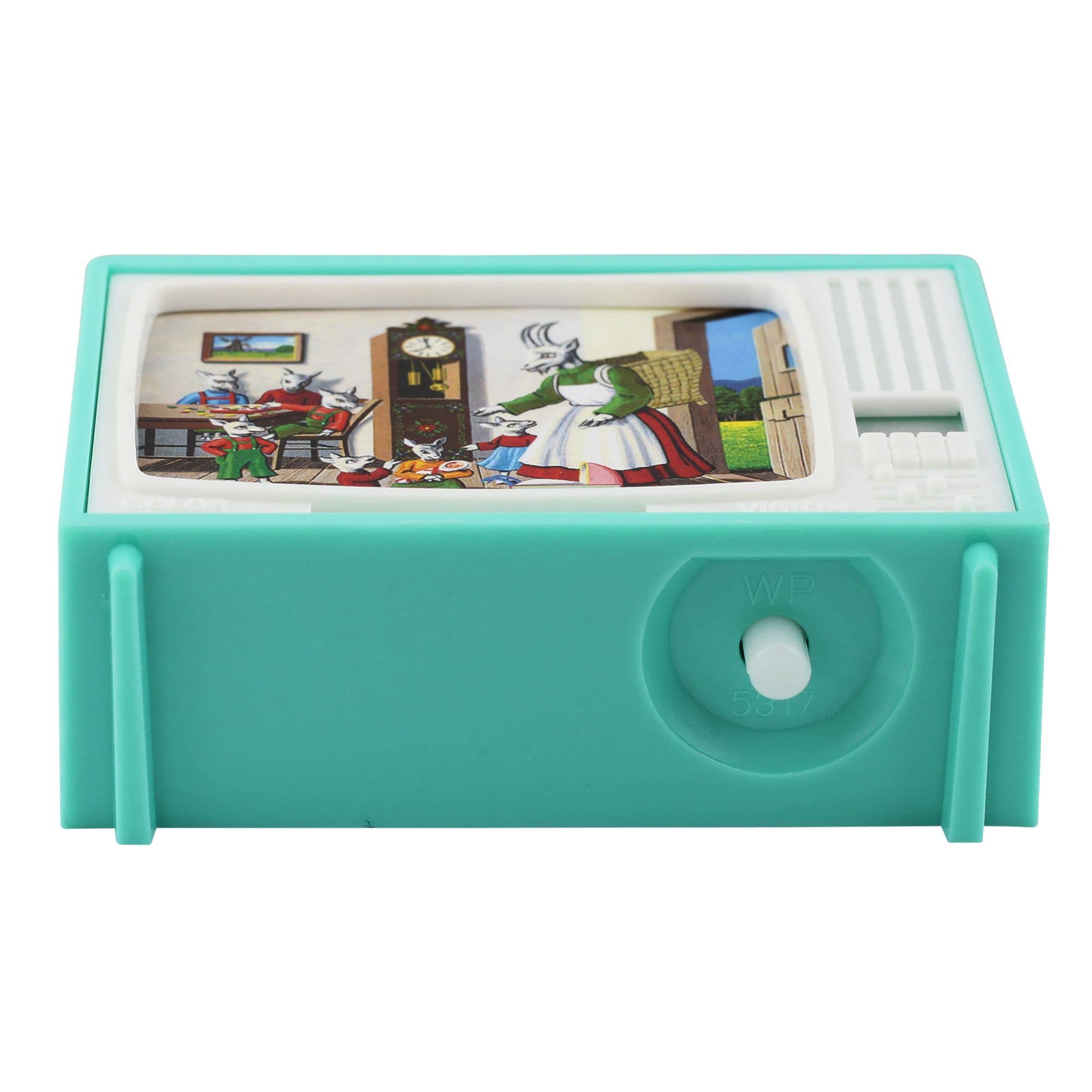 Tribal Trade GmbH - Wholesale Decorative Figurine - Watch Click-TV Fairy Wolf and the Seven Little Goats1