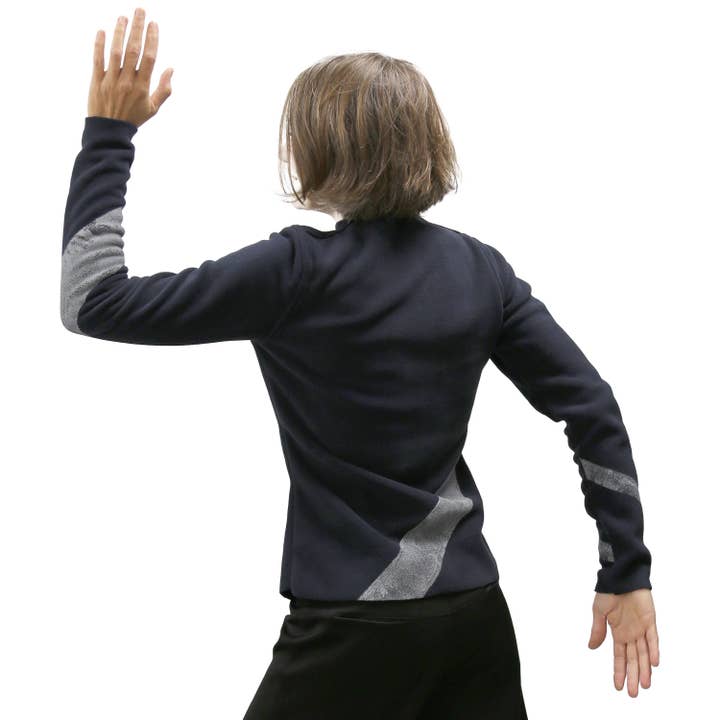 HÅNDMALET MILJØVENLIG FLEECETRØJE for engroshandel hos TATIANA LEBEDEV