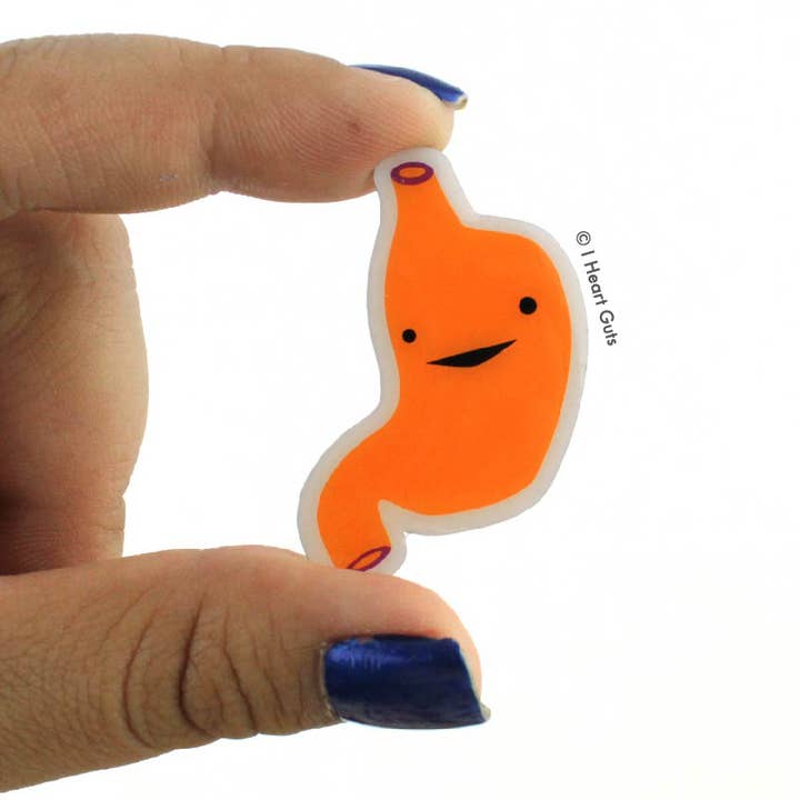 I Heart Guts | Organ Plushies Wholesale - Wholesale Lapel pin/button - Stomach Lapel Pin - I Ache For You!2