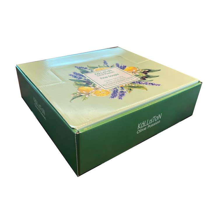 ALETA FARMS - Wholesale Bar Soap - SMOOTH Fine Soap, Olive Seed Granules, Greek, Retail Display