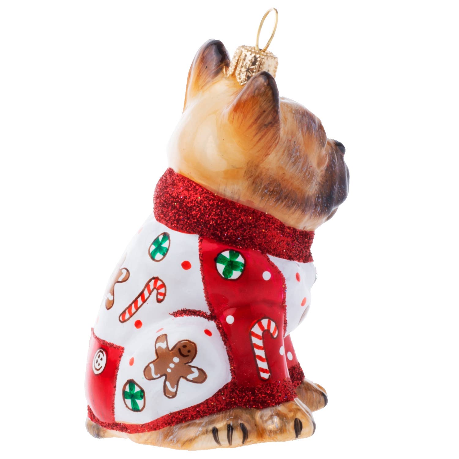 Joy To The World Collectibles – Engroshandel Pynt – Fransk Bulldog i julepyjamas1