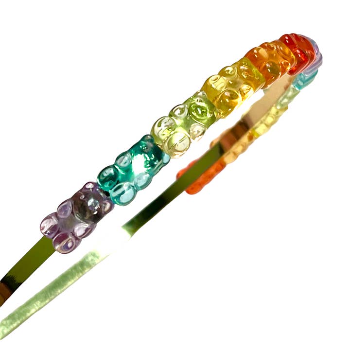 Mavi Bandz - Wholesale Fashion headband – women's - Girls Trend Bright Resin Gummy Bear Headbands for Your Hair2