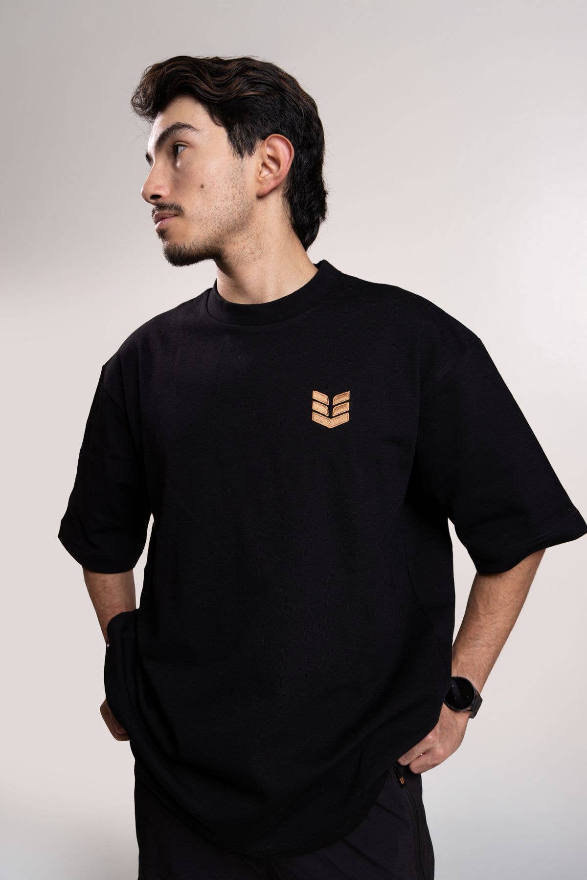 Empire Embodied - Wholesale T-Shirt - Men's - Oversized Unisex T-Shirt Organic Cotton, Embroidered Logo 340gsm (!!)1