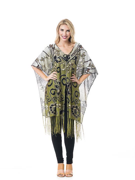 001-SCROLL FLOWER for wholesale by Kokomo Unlimited