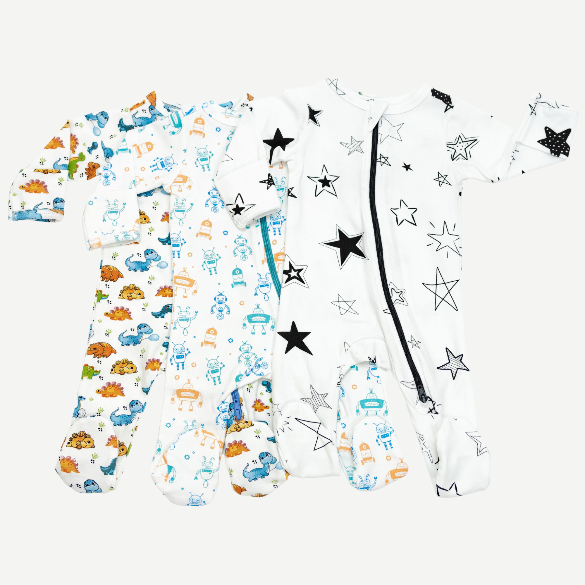 Norani Baby - Vendita all'ingrosso Tutina - Neonati - tutina con piedi 'Reach for the Stars'3