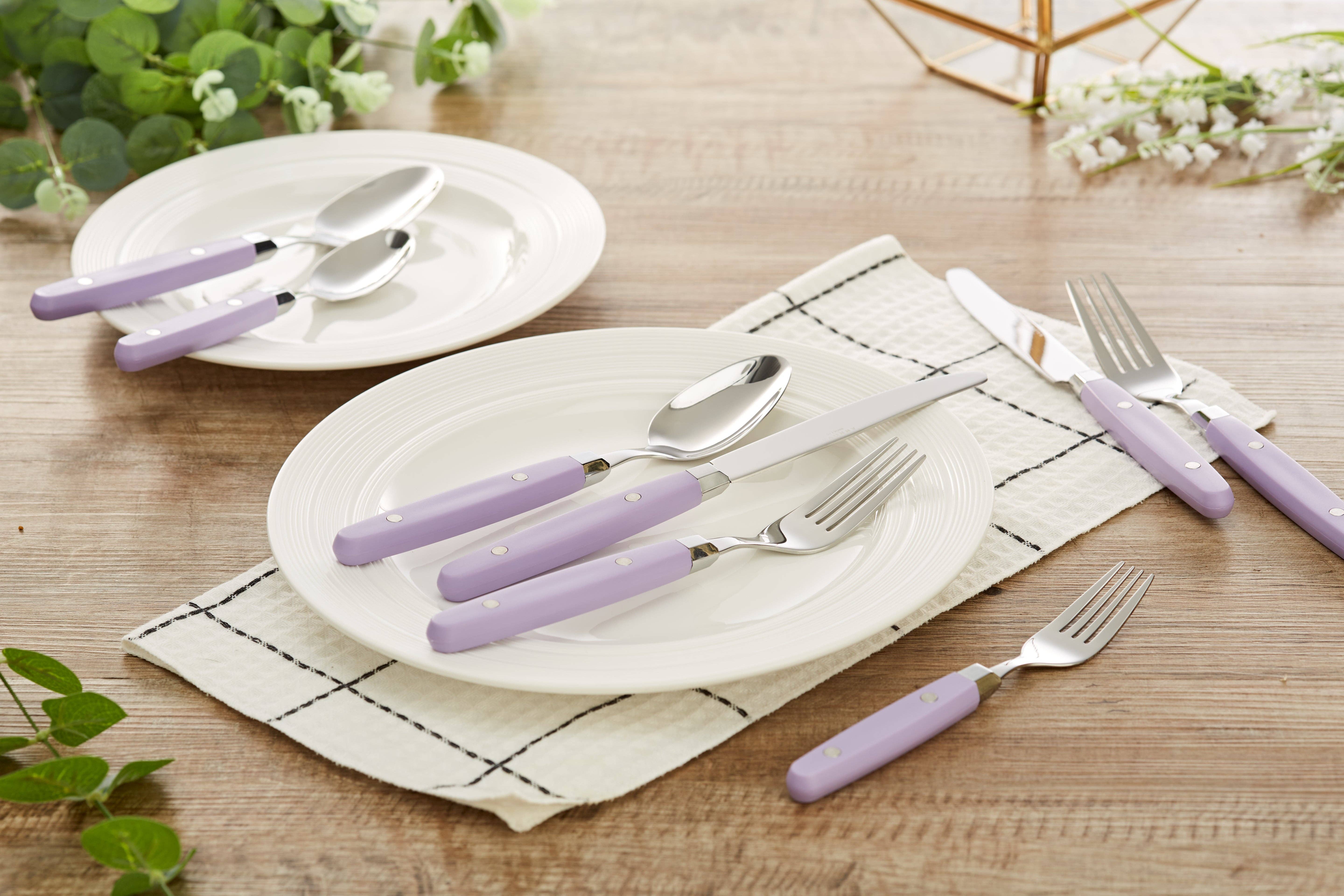 ANNOVA - Venta al por mayor Conjunto de cubiertos - Juego de Cubiertos Retro ANNOVA de 20 Piezas38