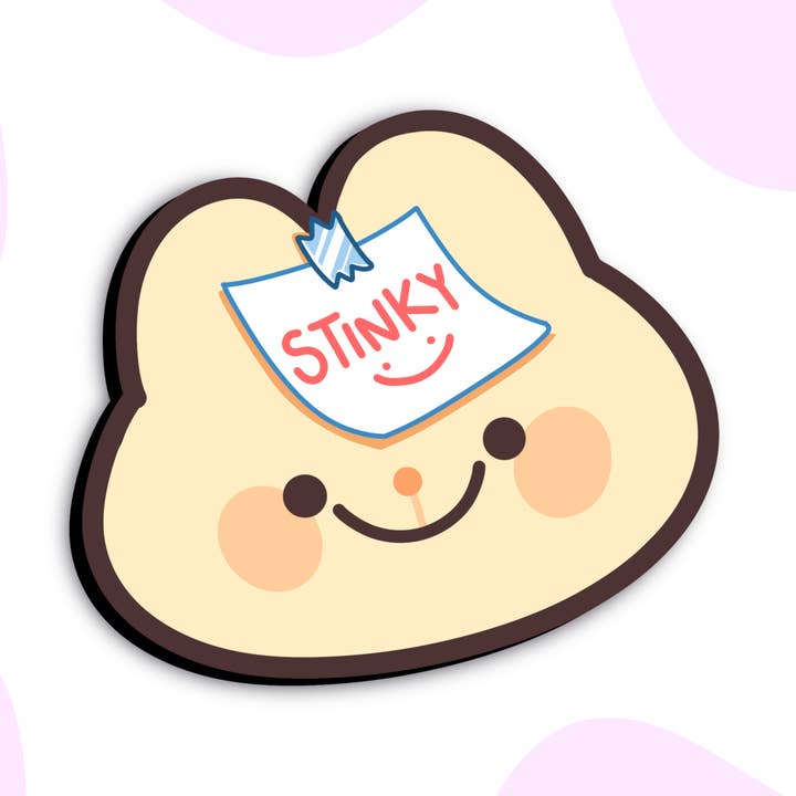 Caffeinehug - Wholesale Sticker - Stinky Bunny Sticker0