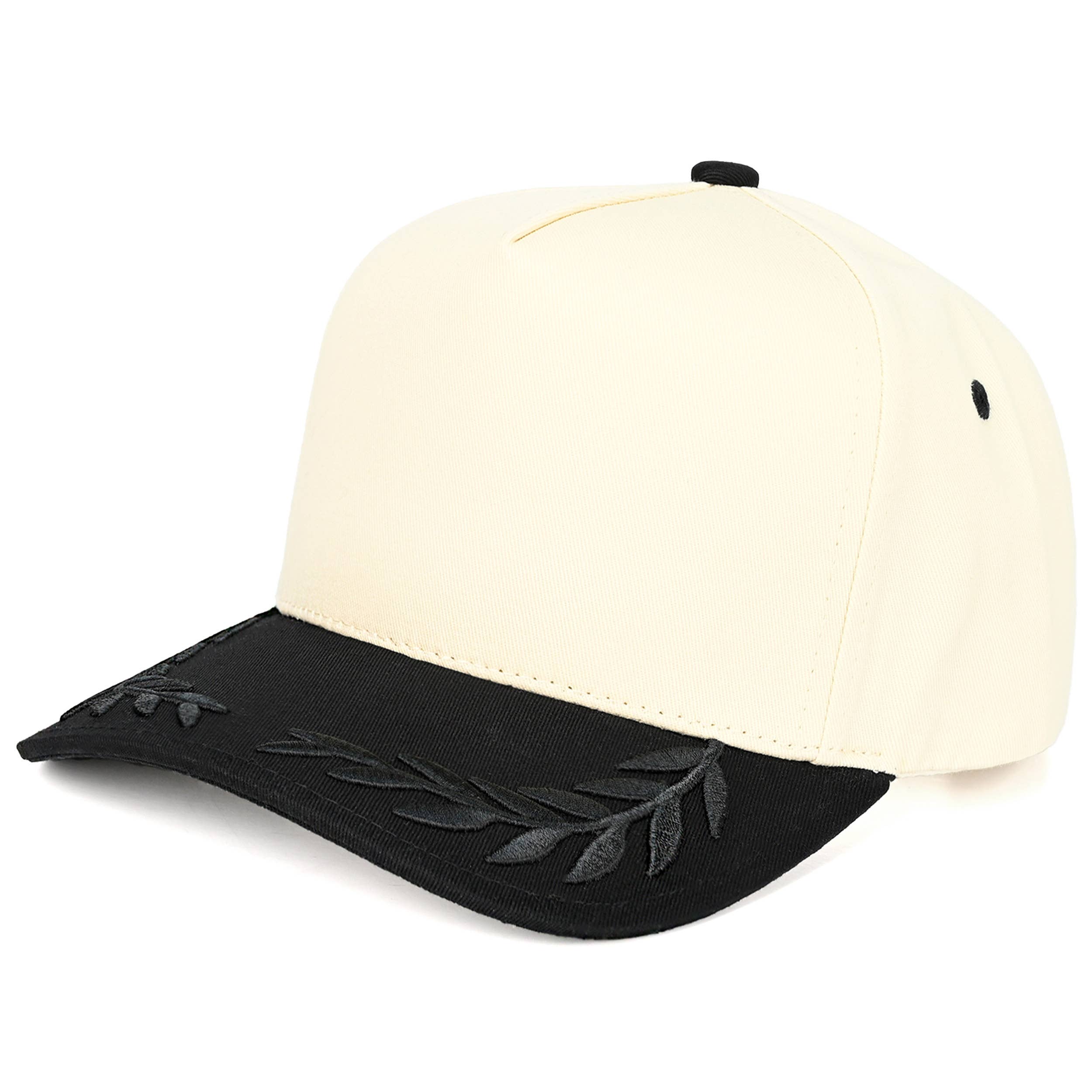 Hana - Wholesale Trucker Hat - Women's - C.C Captain Oak Leaves Embroidered Trucker Cap1