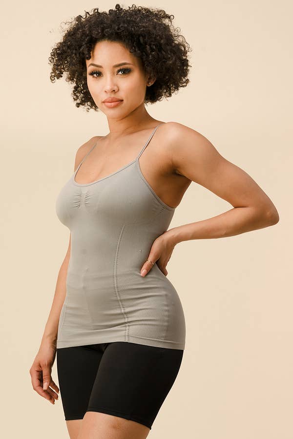 Amerikan Basics - Wholesale Camisole - Women's - Shelf Bra Seamless Camisole 9