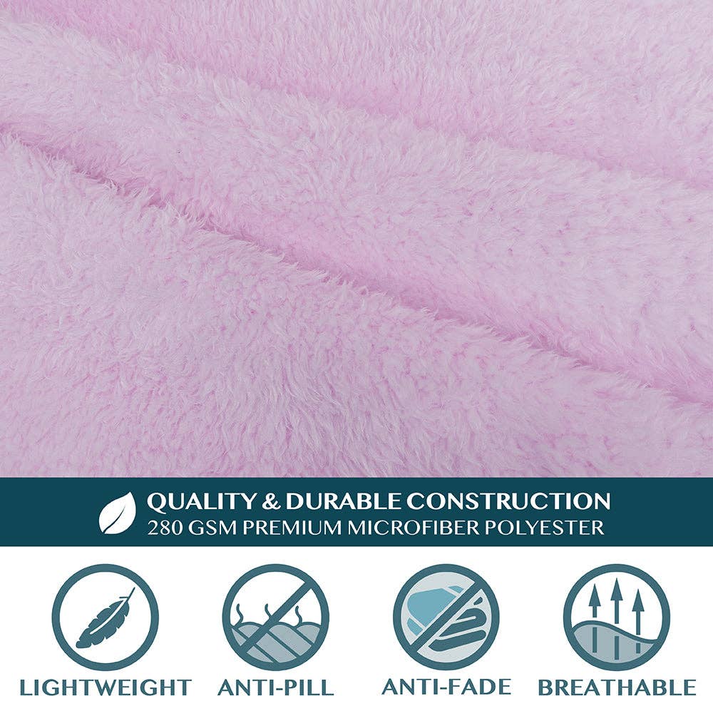 Pavilia - Wholesale Throw Blanket - Sherpa Fluffy Blanket with Sleeves33