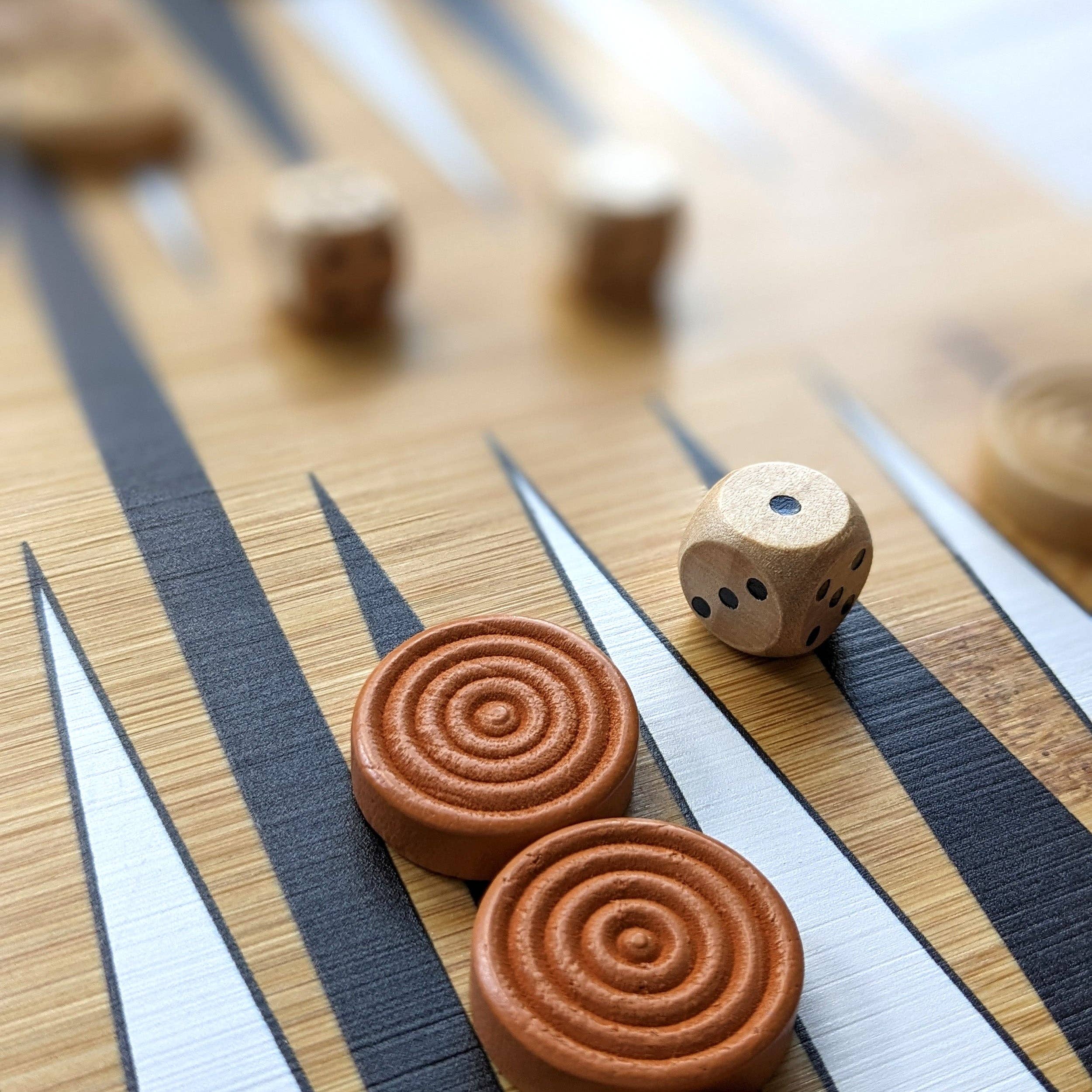 Robert Frederick Ltd - Wholesale Board Game - Bamboo Backgammon & Chess Double Set - Made Using Sustainable Materials4