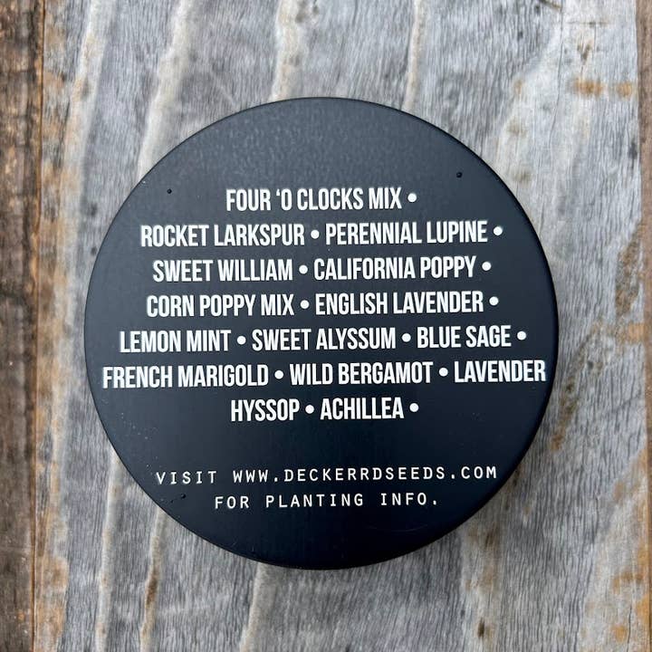 Decker Rd. Seeds - Wholesale Plant Seeds - Wildflower Seeds 'Deer Resistant Mix'2