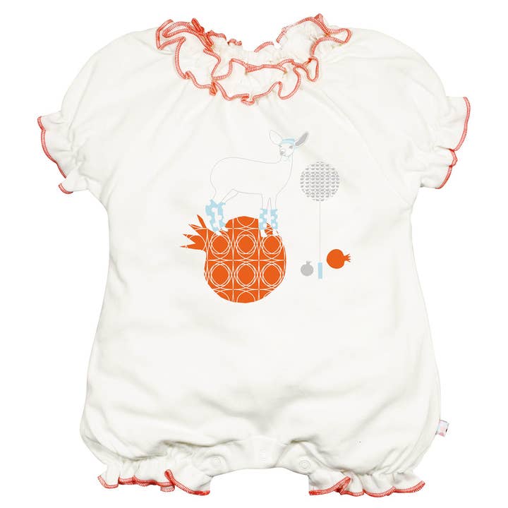 babysoy Inc - Wholesale Bodysuit (Non-Footed) - Baby - Pattern Print Bubble Romper