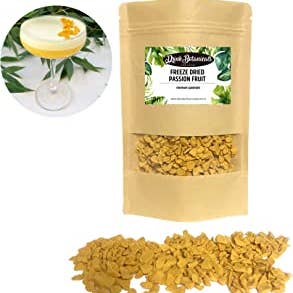 Drink Botanicals Ireland - Wholesale Dried/Dehydrated Fruit - Freeze Dried Passion Fruit Crumble Pieces| 40+ Servings |50g