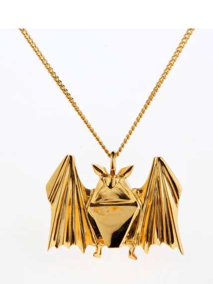 Colar longo morcego por atacado de Origami Jewellery