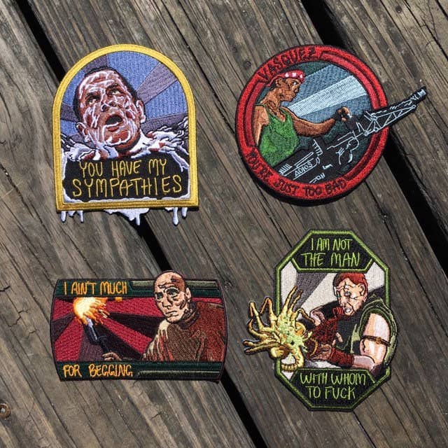Little Press On The Prairie – wholesale Patch – Alien Day Side Character Patches - Individual