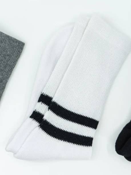 Calzini a metà polpaccio a righe Calzini sportivi unisex Old School per la vendita all'ingrosso da parte di Comfortarians