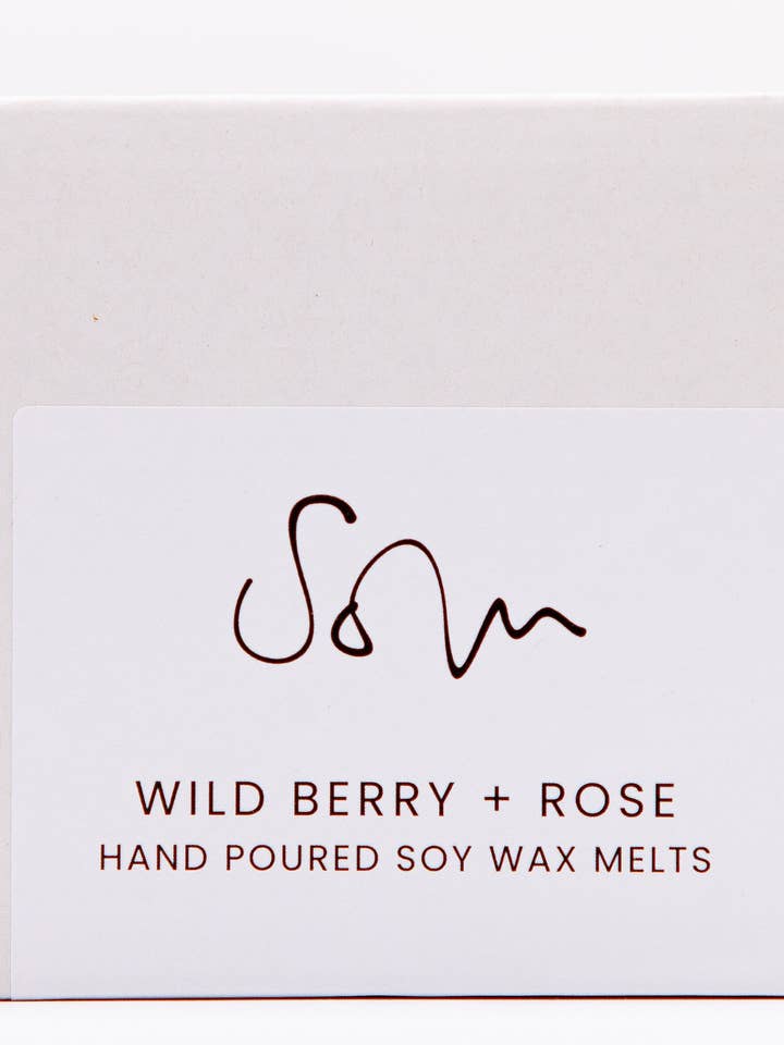 Wild Berry + Rose Wax Melt for wholesale by Solu Candles