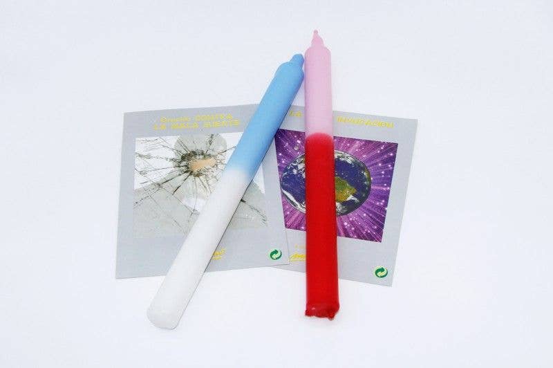 Las Velas de Mariano - Venta al por mayor Vela votiva - Velas Isis nº1 con Oración3