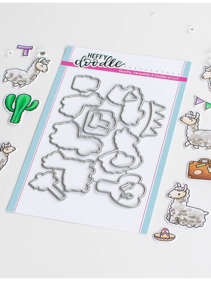 Fustelle Llamasing per la vendita all'ingrosso da parte di Ecstasy Crafts Distributing