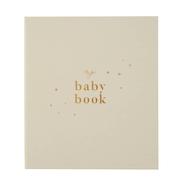 Blush And Gold - Wholesale Herinneringenboek - Kinderen en baby - My Baby Book - Pearl (doek) luxe aandenken en memory-babyboek