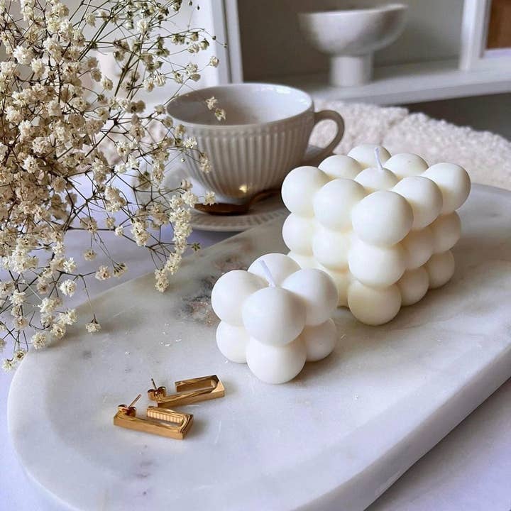 Aristocrat Creation - Wholesale Novelty Candle - Bubble Shaped Soy Hand Poured Candle1