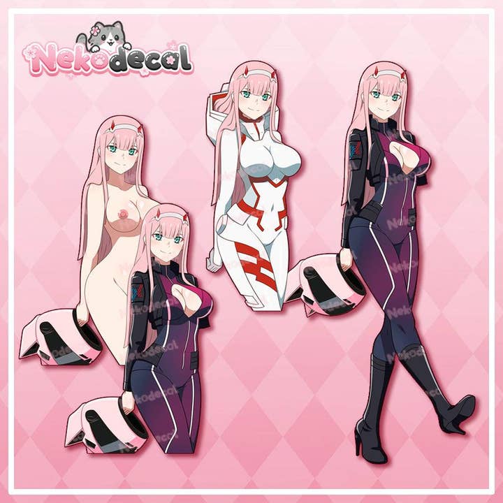 Nekodecal - Wholesale Sticker - Biker Waifu Stickers16