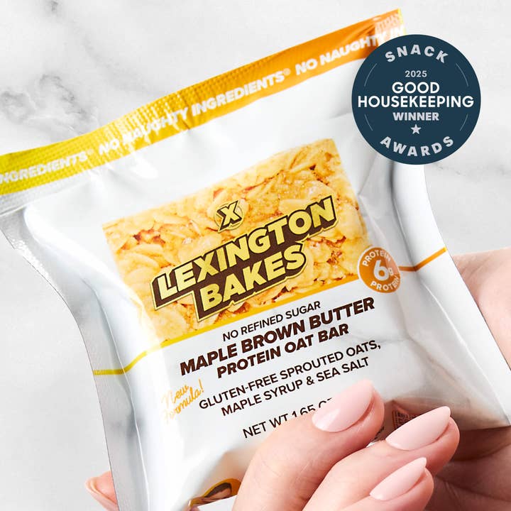 Maple Brown Butter Protein Oat Bars • 6 Pack for wholesale by LEXINGTON BAKES