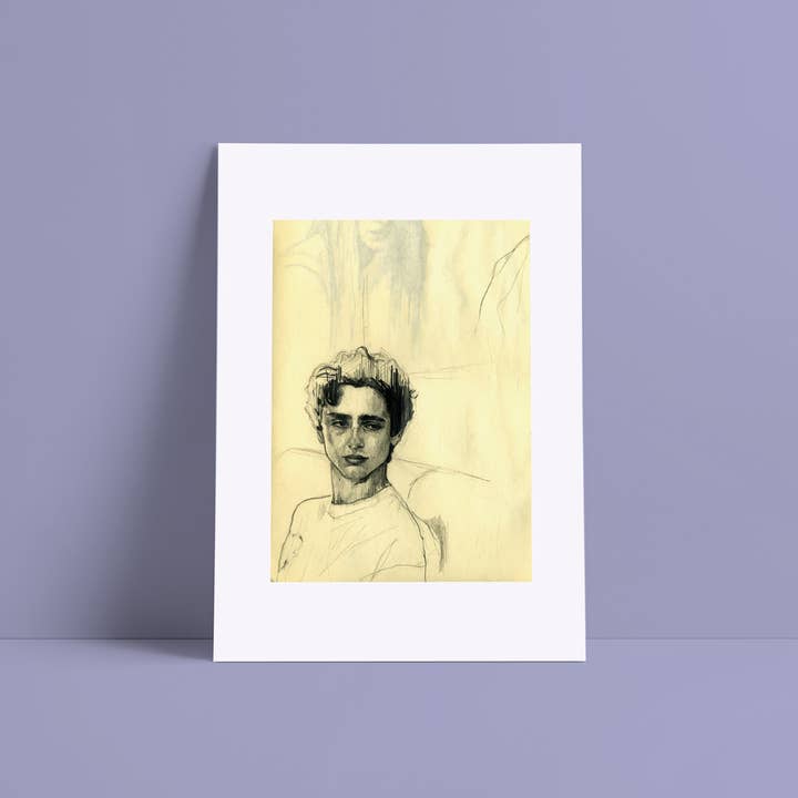 Illustrations - Poster - Elio CMBYN for wholesale by Belén Diz Juncal