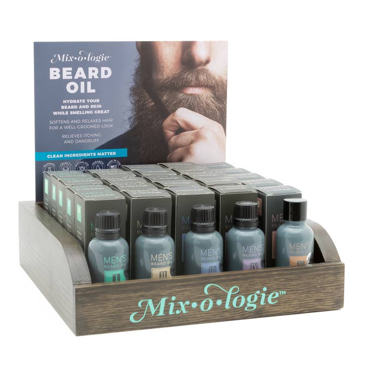 Mixologie - Wholesale Beard Styling Product - Men's Beard Oil Pre-Pack