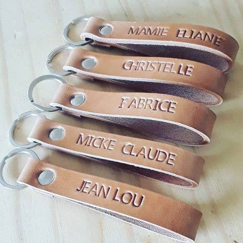 Just Boho - Wholesale Keychain - Unisex - Personalized leather keychains2