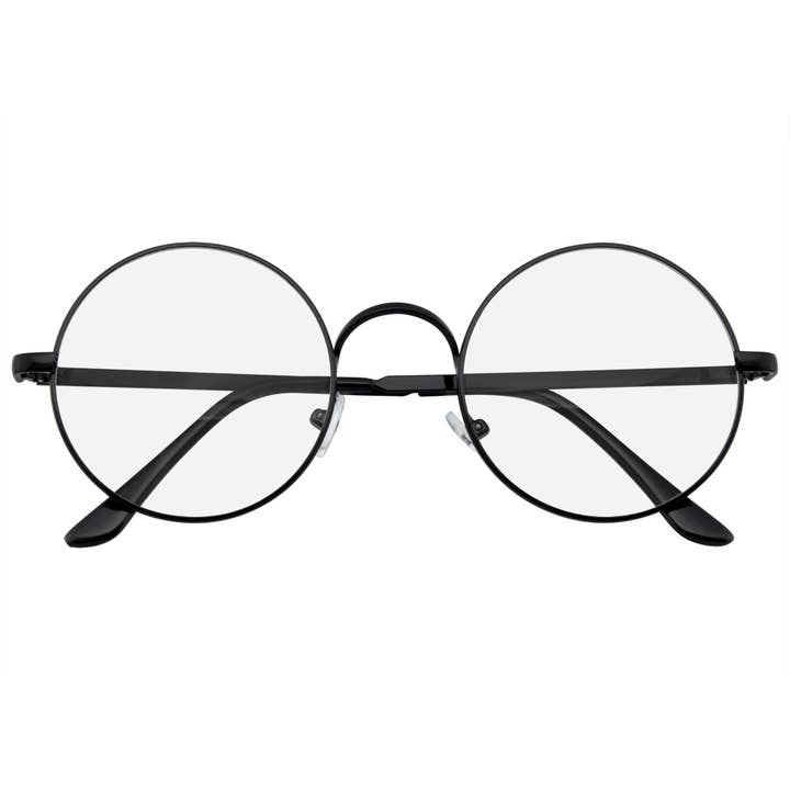 Óculos Retro Vintage Classic Round Metal Clear Lens por atacado de Emblem Eyewear