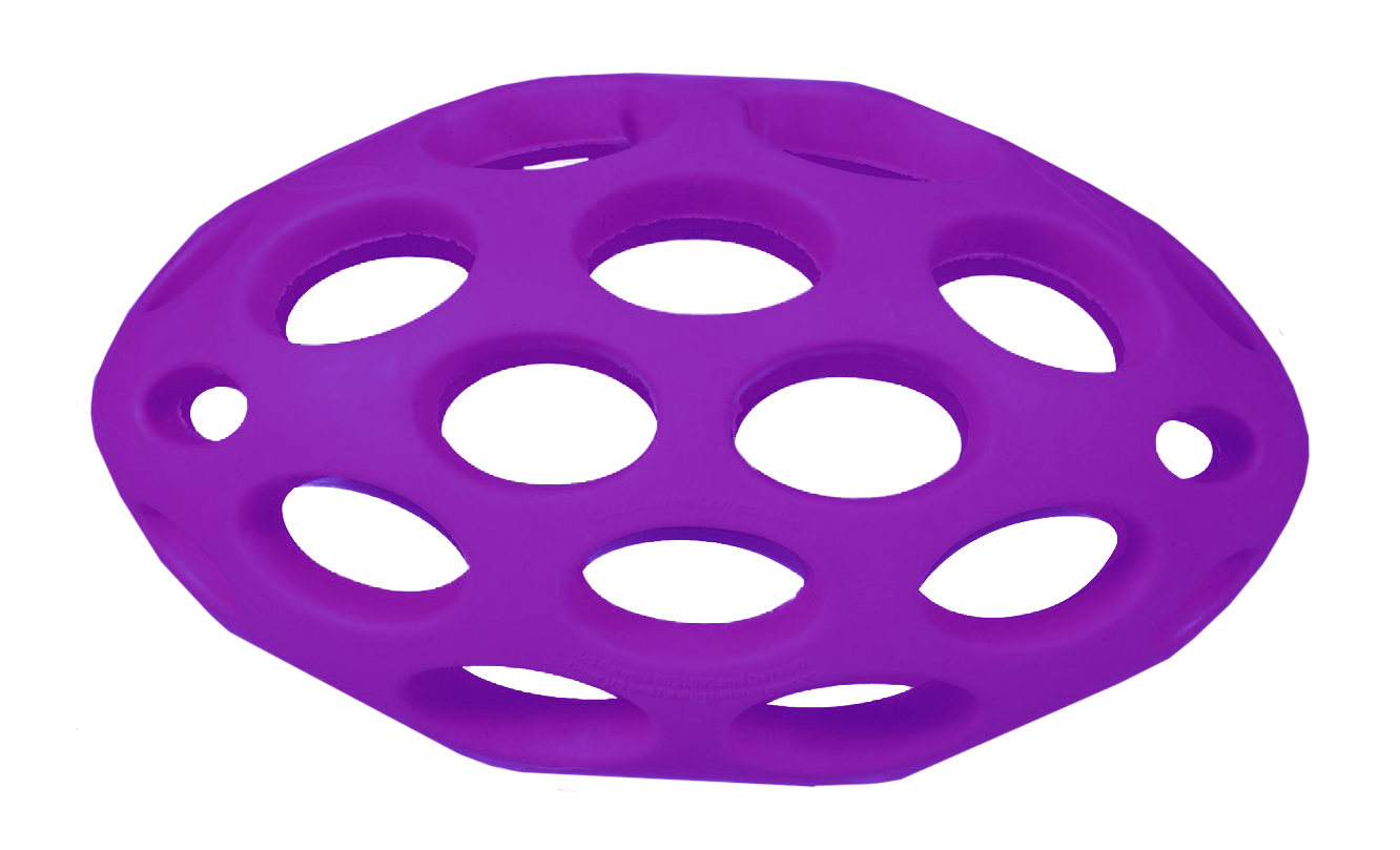 Hofman Animal Care – wholesale Pet toy – Dog – JW HOL-EE Football M 14.5 x 8.5 cm1