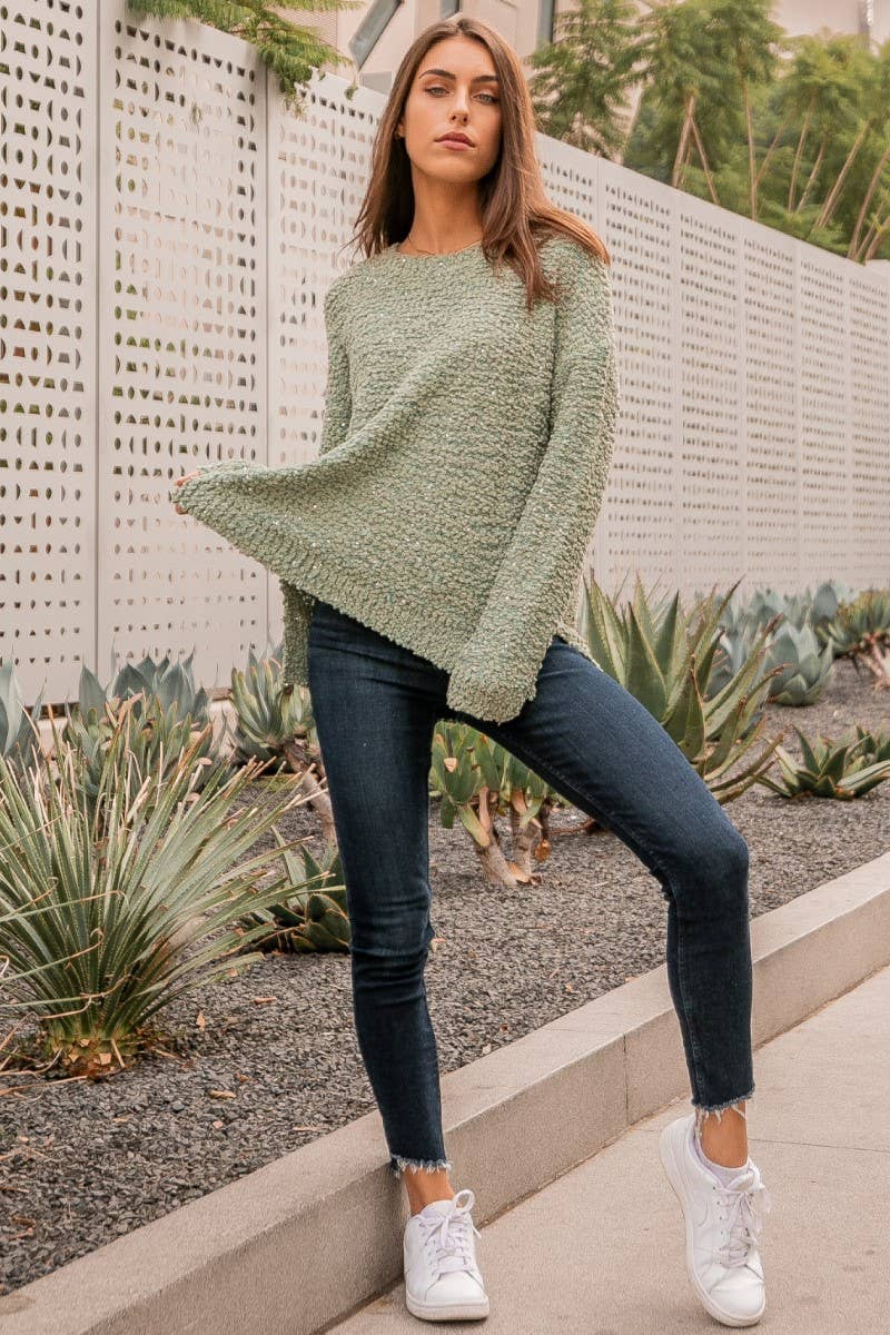 SALVIA POPCORN TRÖJA_78T4852 för wholesale på Faire2