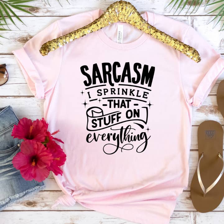 Camiseta engraçada Sarcasmo Eu borrifo essas coisas em tudo por atacado de Londas Trendy Tees