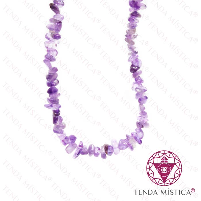 Tenda Mística - Wholesale Beaded/Pearl Necklace - Amethyst Chips Necklace