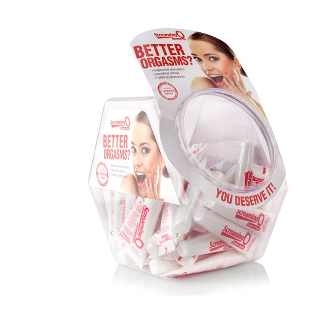 Screaming O - Wholesale Personal Lubricant - Screaming O Climax Cream In Candy Bowl