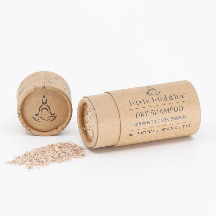 Organic Dry Shampoo | For Brown to Dark Brown Hair for wholesale by Little Buddha by Daisy