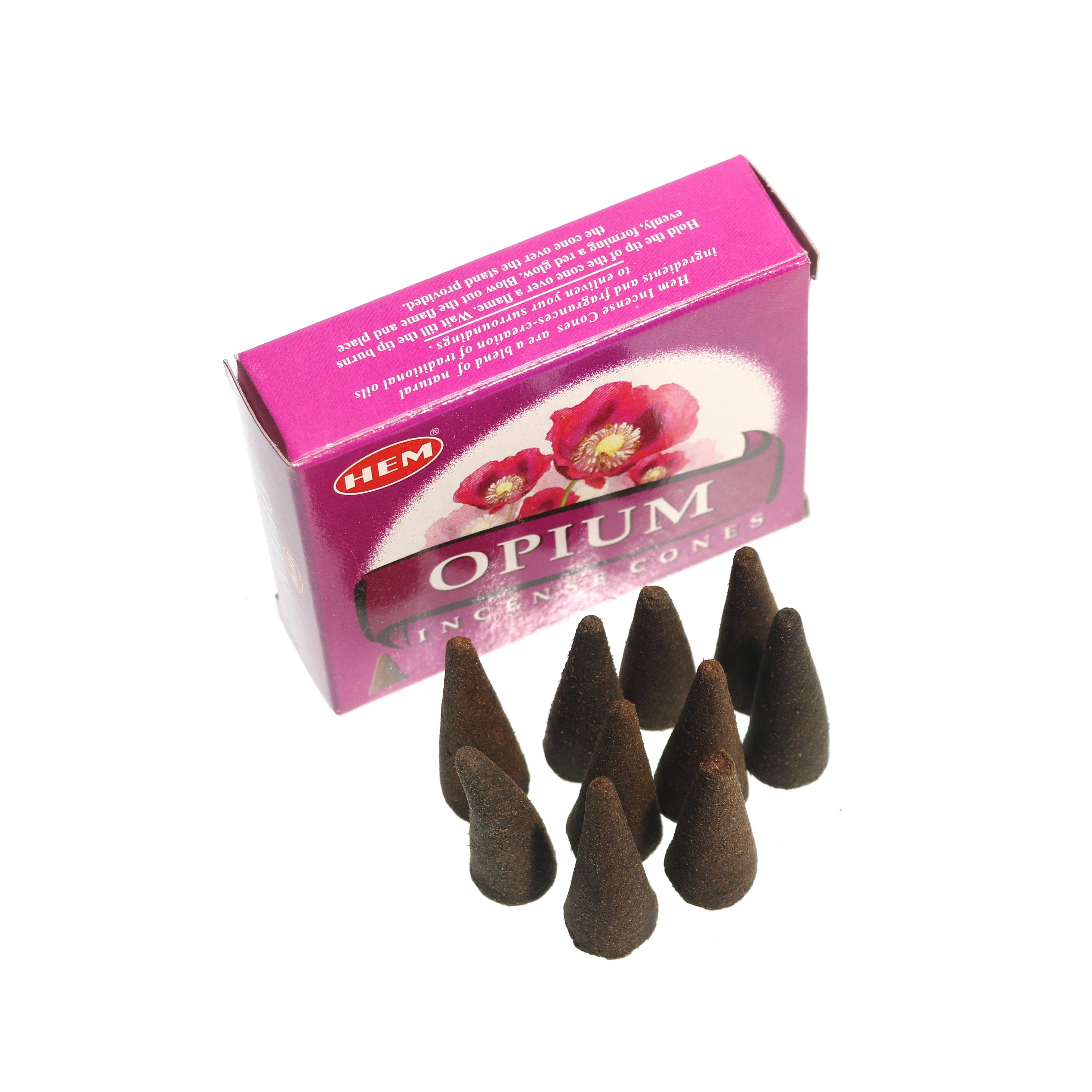 Stonebridge Imports - Wholesale Incense - Opium Hem Incense Cones - 10 Pack1