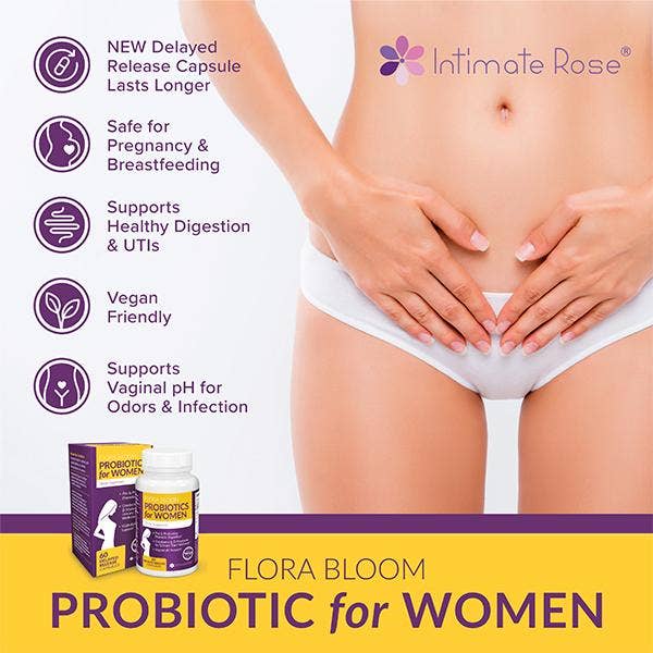 Intimate Rose - Wholesale Oral Supplement/Vitamin - 3 Pack - Flora Bloom Feminine Probiotic