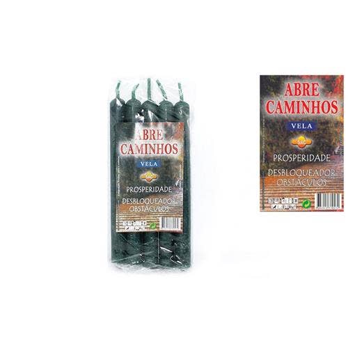 Green Tree - Wholesale Incense - Ritual Candle Abre Caminos 1,5x15cm (5 candles)