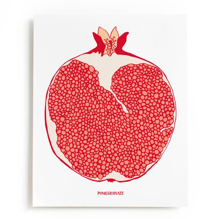 Impression d'art grenade pour la vente par Peppercorn Paper