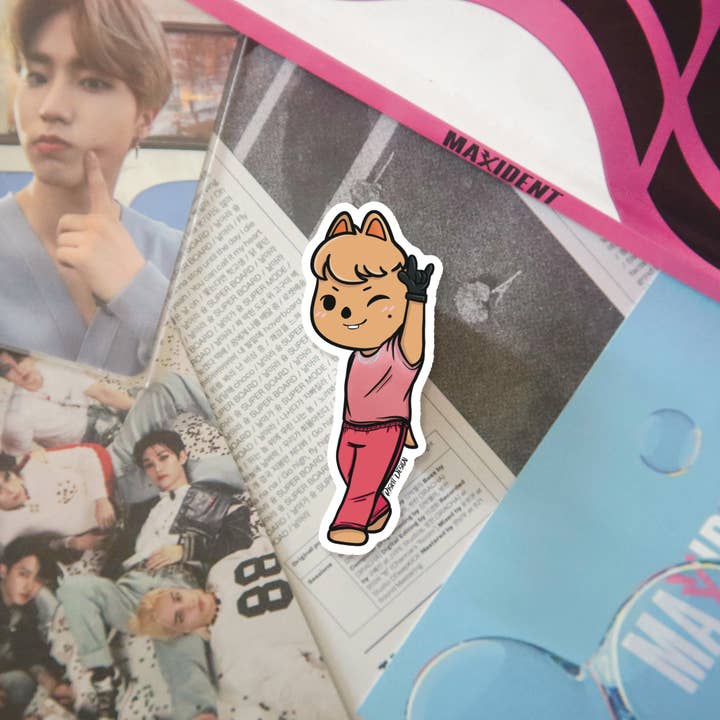 Riskit Design - Wholesale Sticker - KPOP 143 Transparent Vinyl Stickers