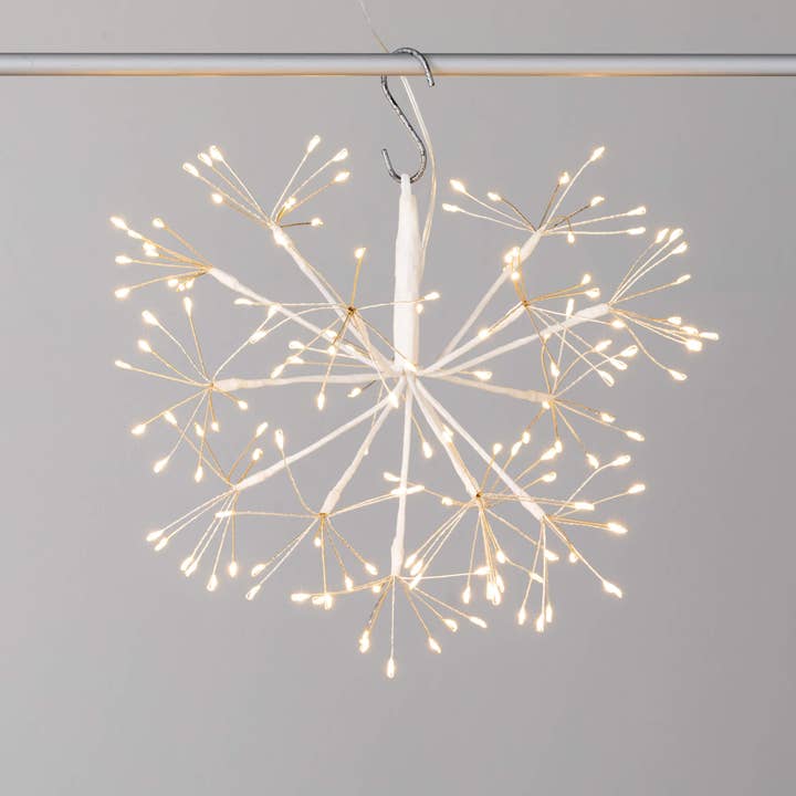 Sullivans Home Decor - Wholesale Christmas Decoration - Large Led White Ball Burst